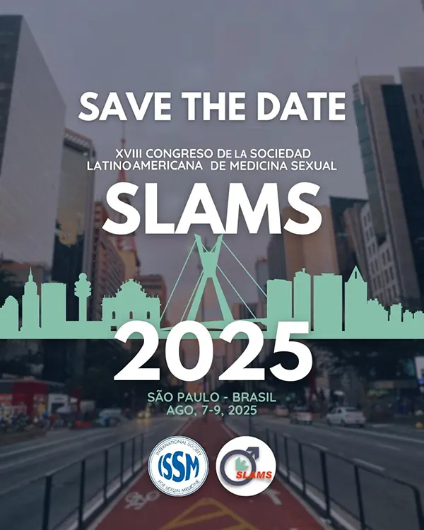 XVIII Congreso de la Sociedad Latinoamericana de Medicina Sexual. 7 al 9 de agosto de 2025. San Pablo, Brasil.